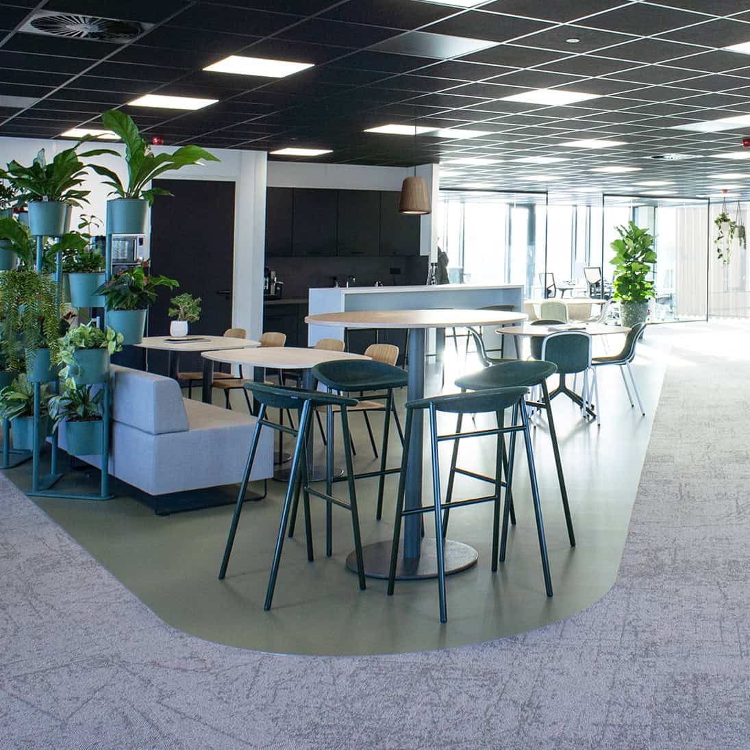 biophilic kantoorinrichting