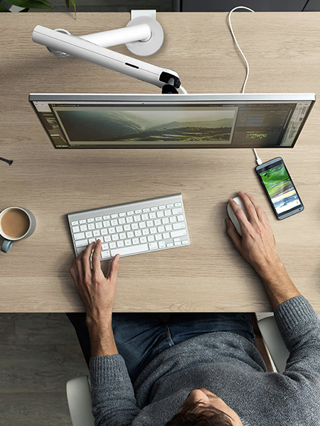 ergonomische monitorarm