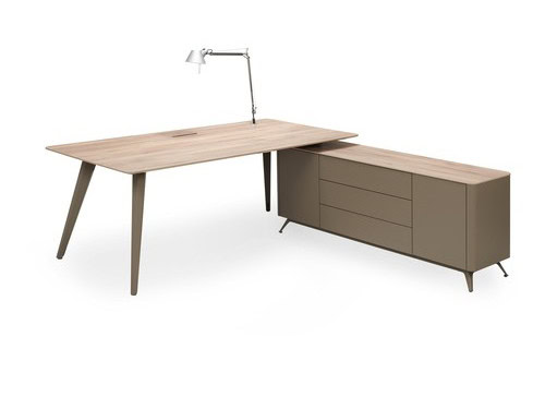 bureau schuine poten docking