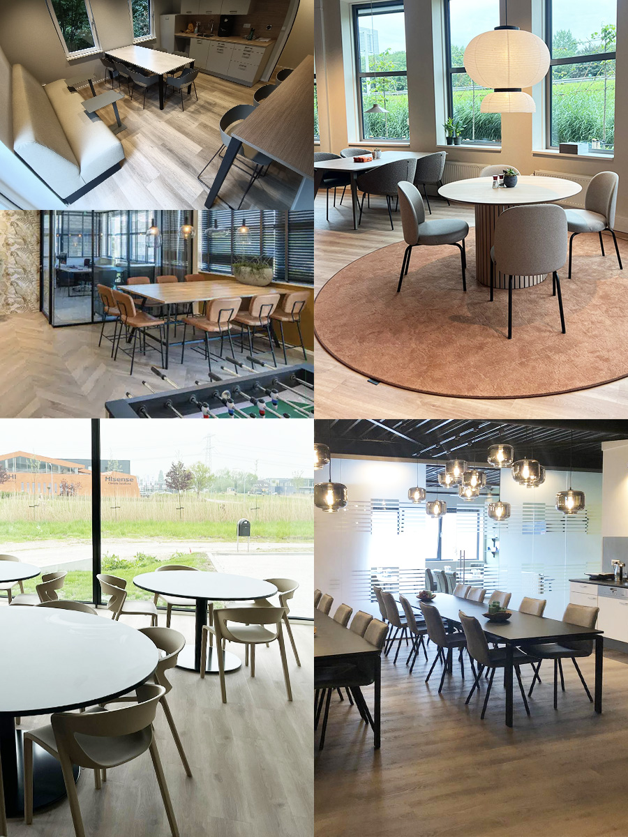 huiselijk kantine interieur