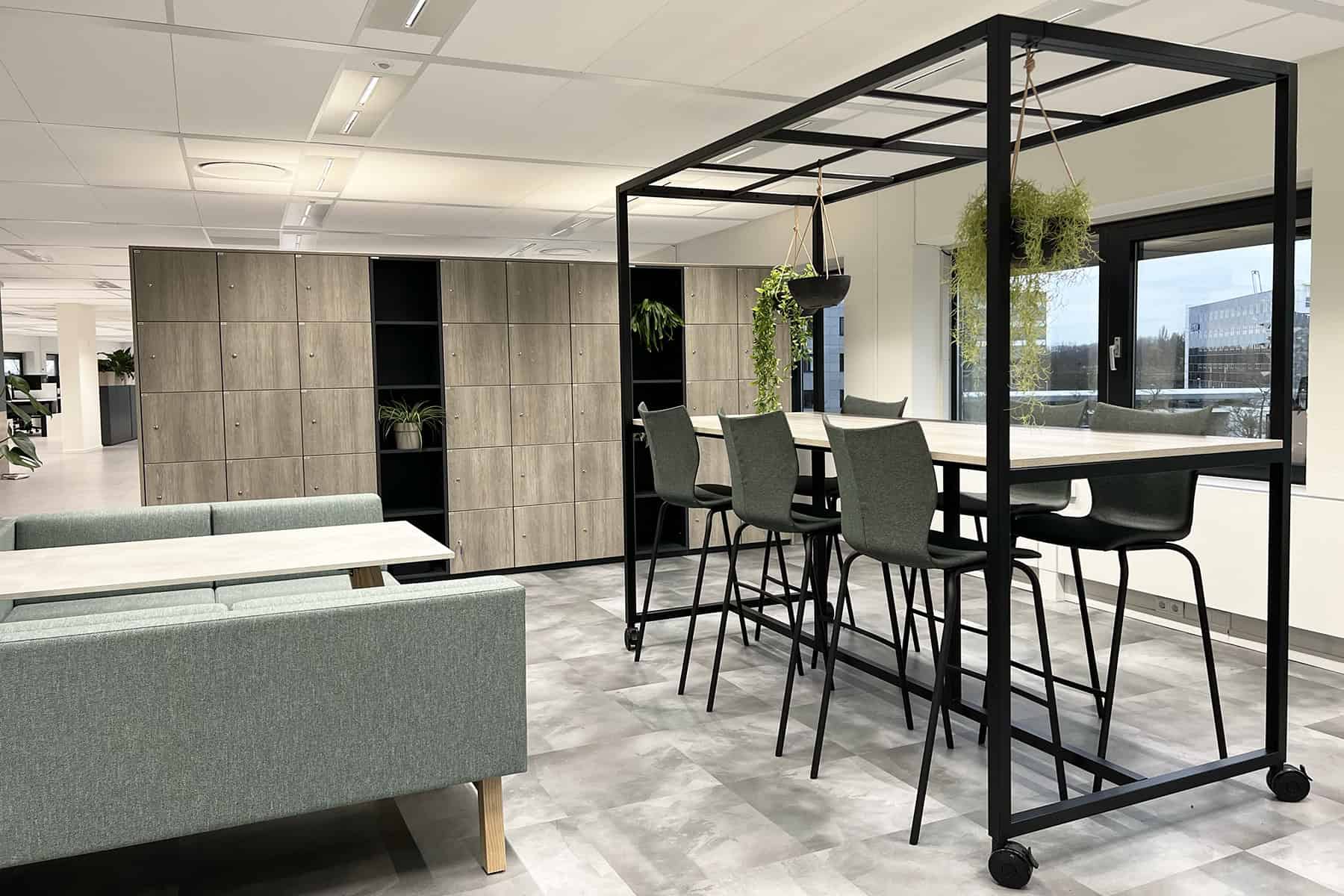 projectinrichting van een kantine in