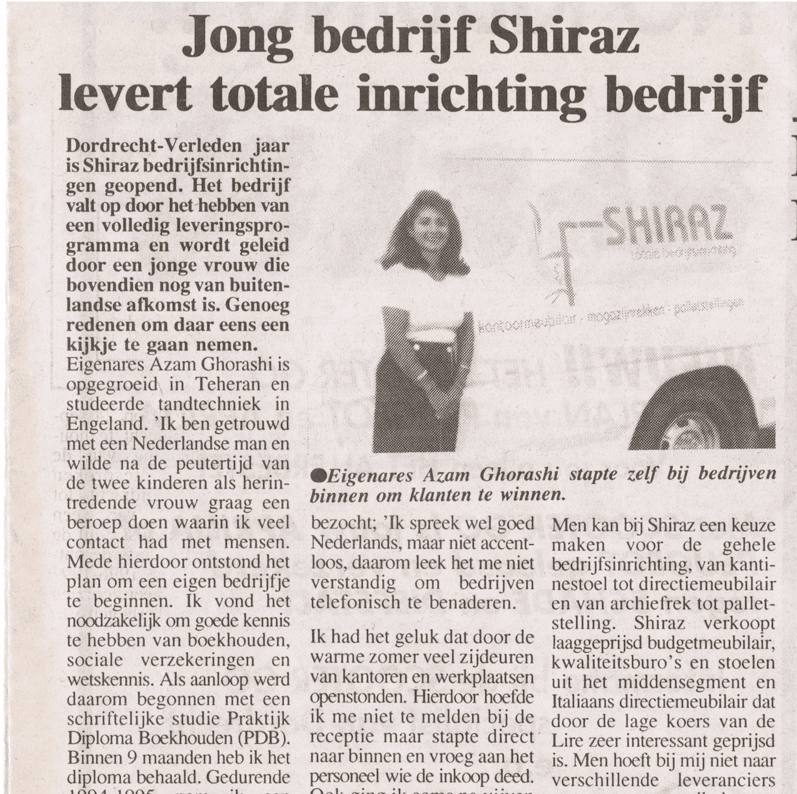 Shiraz Bedrijfsinrichtingen